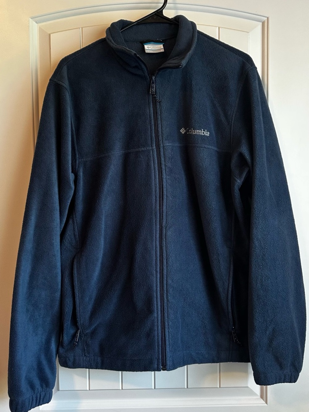 Columbia Men’s Steens Mountain 2.0 Full Zip Fleece Jacket Navy Blue Size Medium